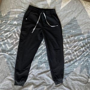 Figs Black High waisted Zamora Joggers
